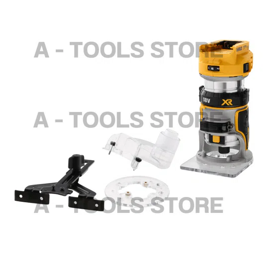 + + DEWALT เครื่องเซาะร่อง (ทริมเมอร์) 1/4" รุ่น DCW600N-XJ 20V Max (ครื่องเปล่า) DCW600 5