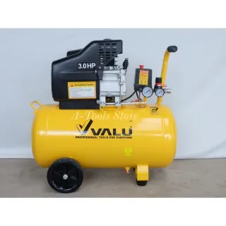 VALU ปั๊มลม โรตารี่ 50ลิตร แวลู รุ่น BM2050 ปั๊มลมขับตรง 3แรงม้า แรงดัน8บาร์ 206ลิตร/นาที รับประกัน1ปี 6