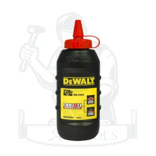 DEWALT หมึกเติมบักเต้า รุ่น DWHT47049-9 สีน้ำเงิน / DWHT47048-9 สีแดง ผงชอลค์เติมบักเต้า ขนาด226กรัม (สี=DWHT47048-9 สีแดง) 5