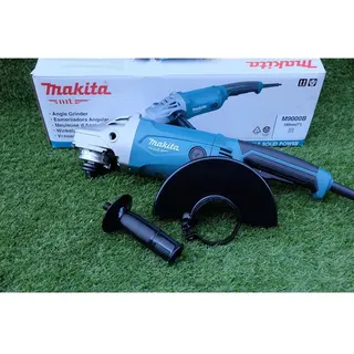 MAKITA เครื่องเจียร์ 7 นิ้ว มากีต้า รุ่น M9000B 7” (180มม.) 2000W สวิทซ์บีบล่าง M9000 (แทน MT902) **ส่งเร็ว ของแท้100%** 4