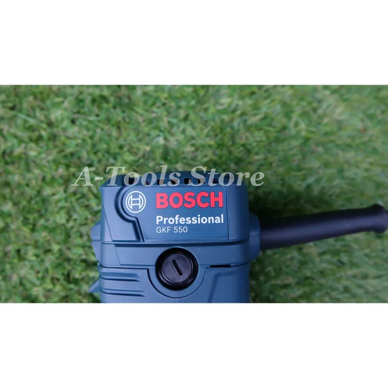 BOSCH เร้าเตอร์ บ๊อซ รุ่น GKF550 เลื่อยเซาะร่องไม้ ทริมเมอร์ 2หุน 1/4" 550W 06016A00K0 3