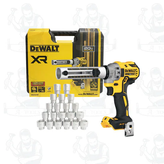 DEWALT รุ่น DCE151NT-B1 เครื่องปอกสายเคเบิ้ล 20V ระบบ E-Clutch ป้องกันเครื่องสบัด สินค้าพร้อมส่ง 5
