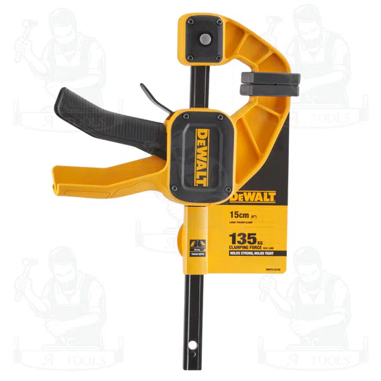 DEWALT แคลมป์จับชิ้นงาน ขนาด 6 นิ้ว รุ่น DWHT0-83192 เสริมด้วยไนล่อน ทำให้แข็งแกร่งและทนทาน (ดีวอลท์) 5