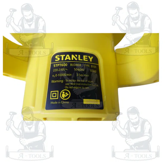 STANLEY เครื่องเป่าลม รุ่น STPT600-B1 กำลังไฟ600วัตต์ รับประกัน2ปี 6