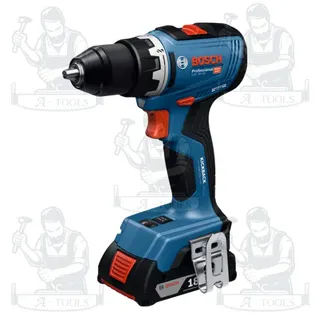 BOSCH สว่านไร้สาย (แบตGBA 18V 2.0Ah x2 +แท่นชาร์จ) รุ่น GSR 18V-65 [0.601.9N3.0K0] ของเเท้ รับประกันศูนย์ 2