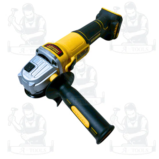 DEWALT เครื่องเจียรไร้สาย 4 นิ้ว 20V รุ่น DCG407P2T-B1 ( แบต 5 Ah x 2 ก้อน+แท่นชาร์จ) สวิทซ์แบบสไลด์ รับประกัน 3ปีของแท้ 6