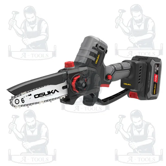 OSUKA ชุดเลื่อยไฟฟ้าไร้สาย 6” 20V รุ่น OCMC536-M1 (แบต 20V 4.0Ah x1 +แท่นชาร์จ) มอเตอร์ไร้แปรงถ่าน 2