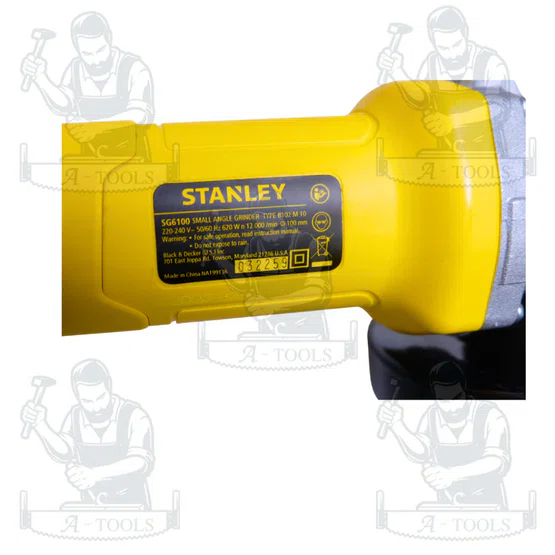 STANLEY LIMITED COMBO แท่นตัด 14" + เครื่องเจียร 4" รุ่น SSC22VG-B1 (SSC22V+SG6100A) รับประกัน 2 ปี ของแท้ 4