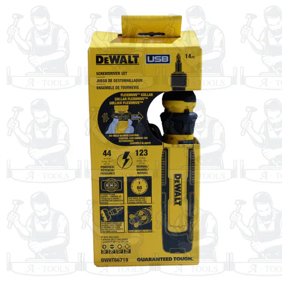 + + DeWALT ไขควง ไฟฟ้าไร้สาย 4V รุ่น DWHT66719 รับประกัน3ปี 2