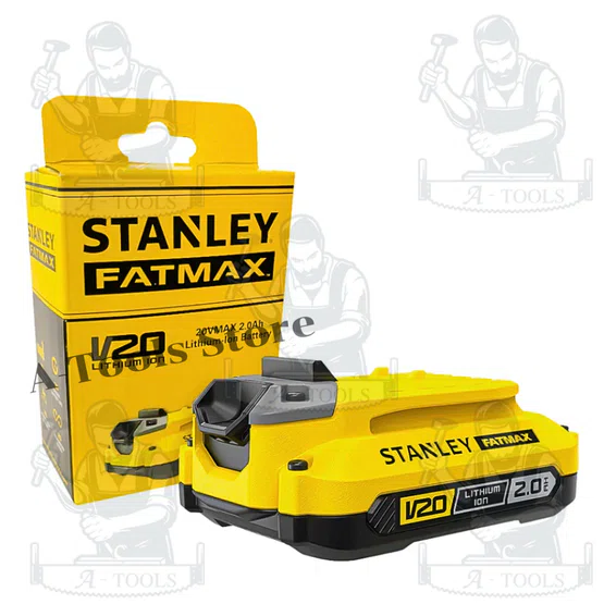 + + STANLEY แบตเตอรี่ 20V MAX รุ่น SB202 -2.0Ah , SB204 -4.0Ah , SB206 - 6.0Ah 4