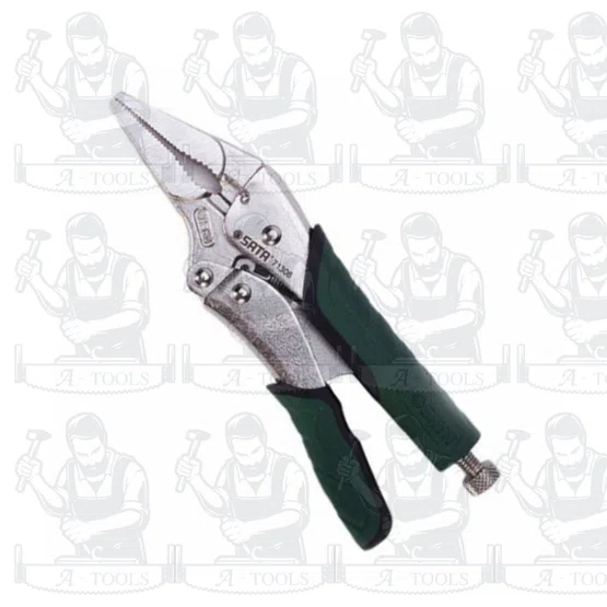 SATA คีมล็อคปากแหลม 9 นิ้ว รุ่น 71306 ทนงานหนัก แข็งแรง ไม่เป็นสนิม 3