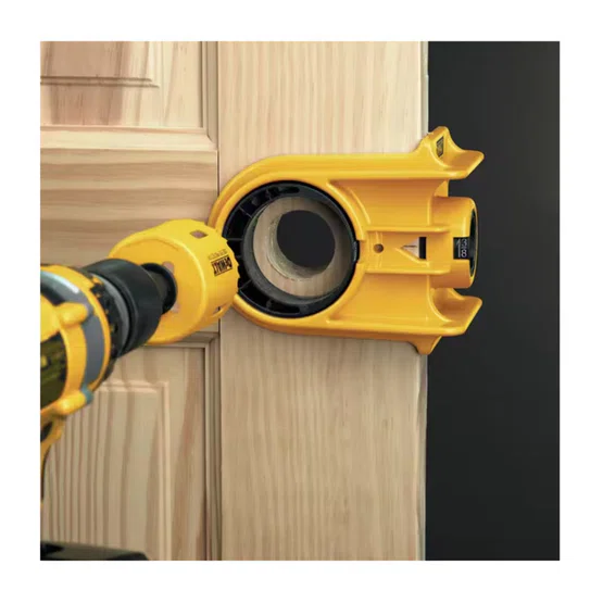 DEWALT ชุดเจาะไม้ โฮลซอว์ พร้อมดอกเจาะ รุ่น D180004 (ชุดติดตั้งลูกบิดประตู) เจาะตรง แม่นยำ ของแท้100% 6