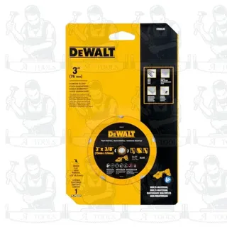 DEWALT  ใบตัดเพชรอเนกประสงค์ 3 นิ้ว สำหรับเครื่องตัดรุ่น DCS438 รุ่น DW8530 รูใบ 3/8 นิ้ว(9.5มม.) ของแท้ พร้อมส่ง 5