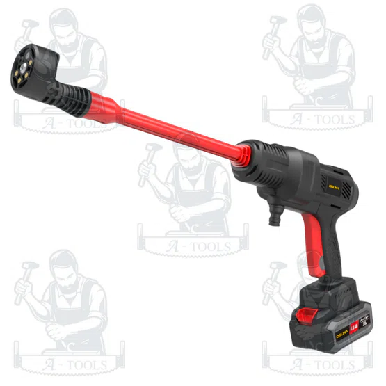 OSUKA ชุดเครื่องอัดฉีดแรงดันสูงไร้สาย 20V (แบต 20V 4.0Ah x1 +แท่นชาร์จ +อุปกรณ์) สินค้า 4