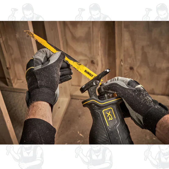 DEWALT รุ่น DCS382N-KR เลื่อยชักไร้สายไร้แปรงถ่าน 18V(20V Max) เฉพาะตัวเครื่องใช้ร่วมกับแบตเตอรี่ 18V(20V Max)ได้ทุกรุ่น 6
