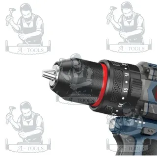 ROWEL รุ่น DBDC500RX สว่านกระแทกไร้สาย 20V 50 Nm. พร้อมแบต 2 Ah x 2 และแท่นชาร์จ รับประกัน 2 ปี สินค้า 6