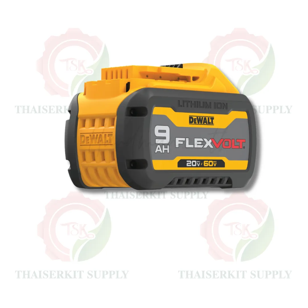 + + DEWALT แบตเตอรี่ รุ่น DCB609-B1 Flexvolt 20V / 60V 9.0 Ah DCB609 รับประกัน1ปี 2