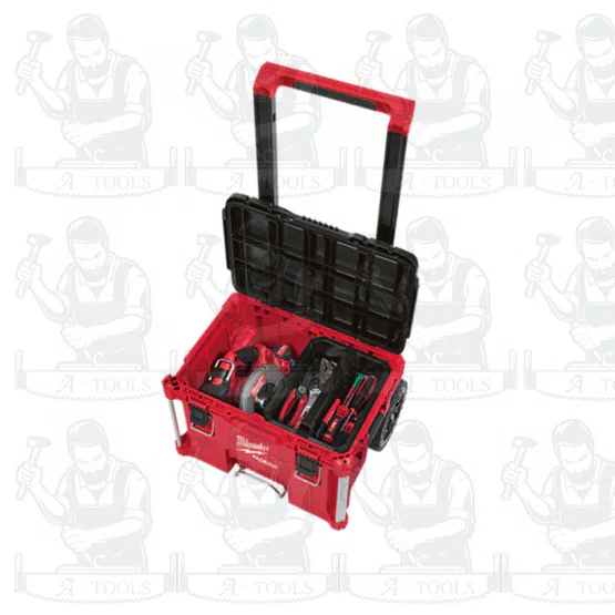Milwaukee กล่องเครื่องมือ PACKOUT ล้อลาก รุ่น 48-22-8426 ขนาดล้อ 9นิ้ว รับน้ำหนักได้114กิโล 3