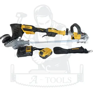 Dewalt เครื่องเล็มหญ้า ไร้สาย รุ่น DCMST561P1-B1 (แบต20V 5Ah x1+แท่นชาร์จ) DCMST561 เครื่องตัดหญ้าไร้สาย 3