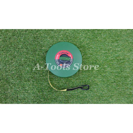 PUMPKIN TOPLON เทปวัดที่ 30เมตร รุ่น BK4030 / 11205 สายใยแก้ว เคลือบด้วยสารพิเศษ ไม่ยืดง่าย ตลับเมตรวัดที่ สายวัดที่ 6