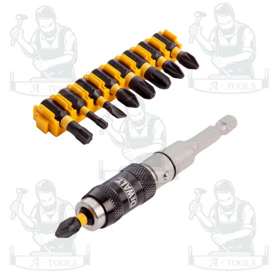 DEWALT ดอกไขควง FLEXTORQ 25มม. 10ชิ้น รุ่น DT70518T-QZ ก้านต่อดอกไขควง ของแท้ 100% สินค้าพร้อมส่ง 3