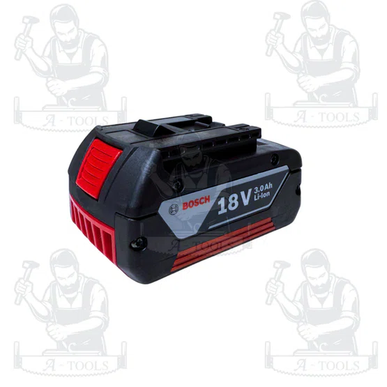 BOSCH ชุดสตาร์ทเตอร์ รุ่น GBA 18V 3.0Ah แท่นชาร์จ + แบตเตอรี่ 3.0 AH. [0.615.A00.2A0] ของแท้ 2