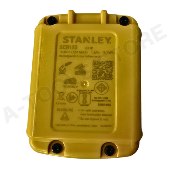 STANLEY แบตเตอรี่ รุ่น SCB12S-B1 Li-ion 12V Max 1.5 Ah 6