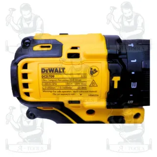 DeWALT สว่านกระแทกไร้สาย 20V รุ่น DCD709P2T-B1 (แบต5.0 Ah x2+แท่นชาร์จ) DCD709 **ส่งเร็ว ของแท้100%** 4