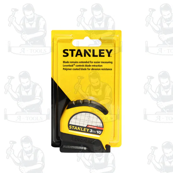 STANLEY ตลับเมตร รุ่น LEVERLOCK 30-808 ความยาว 3M 5M 8M สินค้า 3