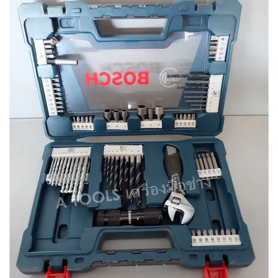 ชุดดอกสว่านไขควง บ๊อช (BOSCH) V-LINE 83 ชิ้น BLUE SET (รับประกัน ) สิรค้า 5