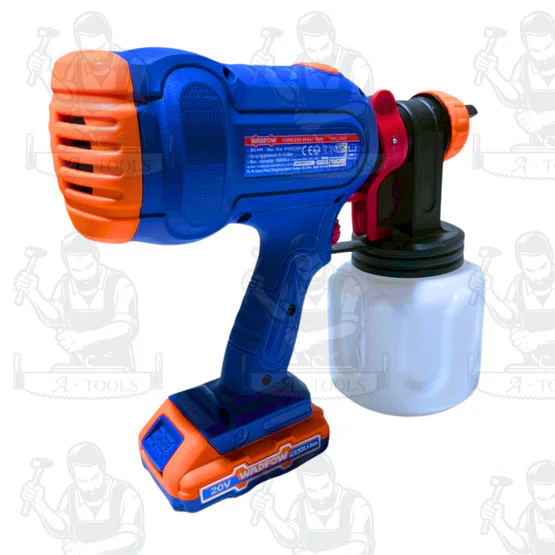 WADFOW กาพ่นสีไร้สาย 20V รุ่นWSU30662 สินค้า 5