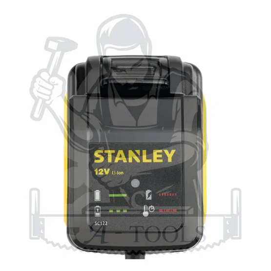 STANLEY แท่นชาร์จ แบตเตอรี่ 12V รุ่น SC122-B1 6