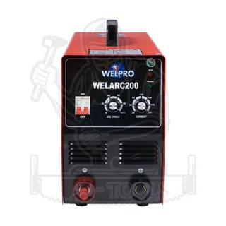 WELPRO ตู้เชื่อม ไฟฟ้า รุ่น ARC200 กระแสเชื่อม 200A แถมฟรี หน้ากากเชื่อม รับประกัน 3ปี **ส่งเร็ว ของแท้100%** 2