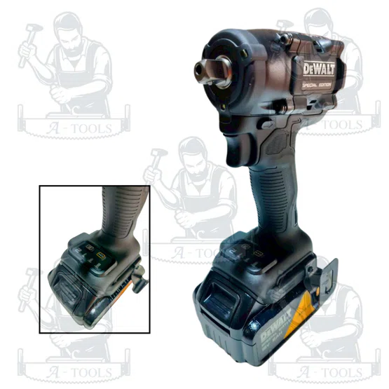 DEWALT รุ่น DCK2224MP2T-QWP ชุดไขควง+บล็อกกระแทกขนาดกระทัดรัด แบต 5AHx2+แท่นชาร์จ 4AHและกล่องเก็บอุปกรณ์ TSTAK ฟรีเสื้อ 3