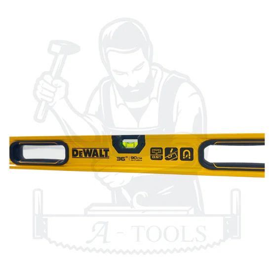 DEWALT ระดับน้ำ Box Beam รุ่น DWHT42807 -24นิ้ว / DWHT42808 -36นิ้ว / DWHT42809 -48นิ้ว แบบมีแม่เหล็ก 4