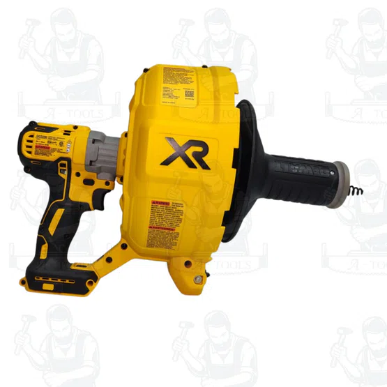 DEWALT รุ่น DCD200B เครื่องทะลวงท่อตันไร้สาย (ตัวเปล่า) ไกปรับความเร็วรอบได้ ฝาครอบดรัมสามารถถอดออกได้ เพื่อทำความสะอาด 5