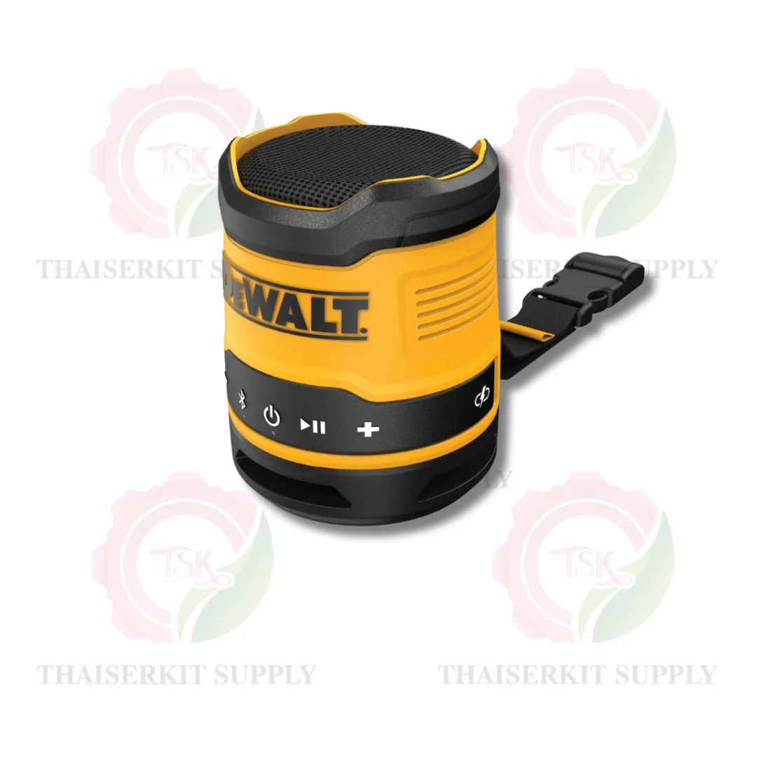 + + DEWALT ลำโพงบลูทูธ ไร้สาย รุ่น DCR009-XJ ลำโพง พกพา DCR009 Compact USB-C 2