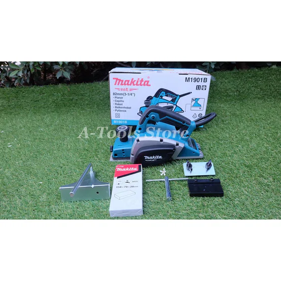 MAKITA กบไสไม้ กบไฟฟ้า มากีต้า รุ่น M1901B 3นิ้ว 82มม. 500W ไสลึก2มม. (แทน MT191) M1901 **ส่งเร็ว ของแท้ 100%** 6