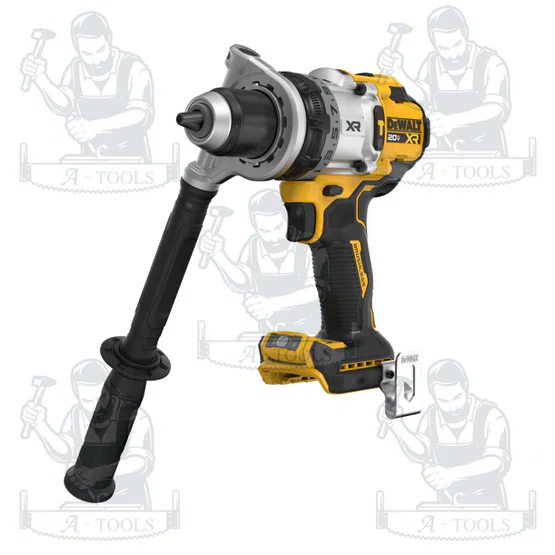+ + DEWALT สว่านกระแทก ไร้สาย 20V รุ่น DCD1007N-B1 (ตัวเปล่า) รับประกัน 3ปี DCD1007 3