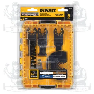 DEWALT ชุดใบมีดเครื่องมือสั่น (Multi-Tool) 5ชิ้น รุ่น DWA4216 ของแท้ 100% สินค้าพร้อมส่ง 4