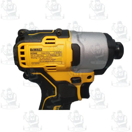 DEWALT ไขควงกระแทก ไร้สาย 20V รุ่น DCF840N-B1 (เครื่องเปล่า) รับประกัน 3ปี DCF840 3
