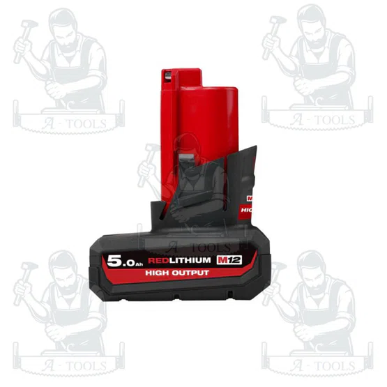 Milwaukee แบตเตอรี่ 12 โวลต์ HIGH OUTPUT 5.0 Ah. รุ่น M12 HB5 รับประกัน 1 ปี ของแท้ 2