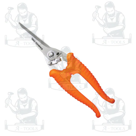 PUMPKIN กรรไกรสแตนเลสอเนกประสงค์ตรง รุ่น Fenix PTT-8MPS (33545) ใช้สำหรับการตัดไม้, ไม้แท้ง, กระดาษแข็ง พร้อมส่ง 2