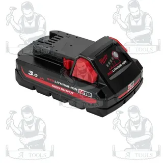 MILWAUKEE แบตเตอรี่ 18V 3.0Ah รุ่น M18 HB3 HIGH OUTPUT 6