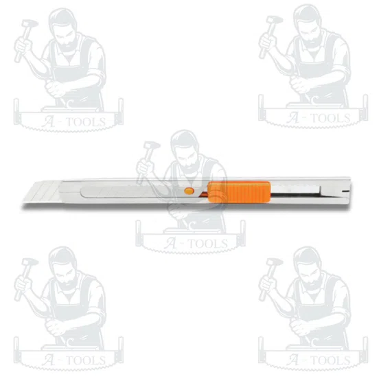 PUMPKIN มีดคัตเตอร์ ใบมีดฟักทอง รุ่น 12405/ST-201 รุ่น 12407F 30 องศา ตัวด้ามมีดทำจากสแตนเลส สินค้า 4