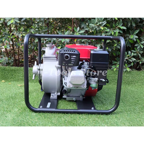 HONDA เครื่องสูบน้ำ 2 นิ้ว ฮอนด้า รุ่น WL20XH รับประกัน 1ปี เครื่องสูบน้ำเบนซิน 2" ปั๊มน้ำชนเครื่องเบนซิน GP160H WL20 6
