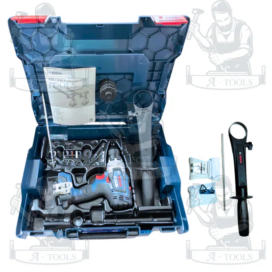 BOSCH สว่านไขควงกระแทกไร้สาย รุ่น GSB 18V-150C [0.601.9J5.1L0] มอเตอร์ไร้แปรงถ่าน (ตัวเปล่า) ของแท้ 100% พร้อมส่ง 3