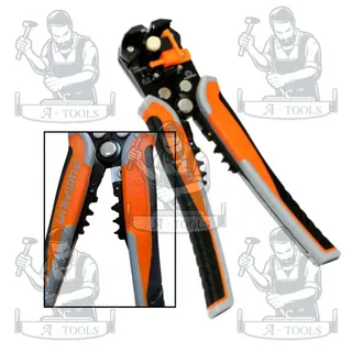 PUMPKIN รุ่น 14618(ก) คีมปลอกสายไฟอัตโนมัติ / ย้ำสาย / ตัด Cr-Mo-Muti-Auto PTT-205AWS ระบบออโตเมติก 3 ฟังก์ชั่น 6