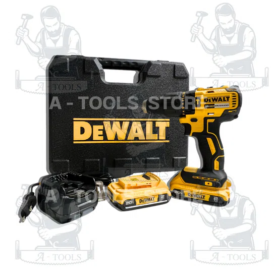 + + DEWALT สว่านกระแทก ไร้สาย 20V รุ่น DCD7781D2A-B1 (แบต x2+แท่นชาร์จ+กล่อง+ชุดดอก109ชิ้น) DCD7781 6
