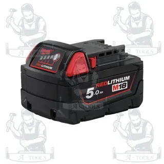 MILWAUKEE แบตเตอรี่ 18โวลต์ รุ่น M18 B5 ความจุ 5.0 Ah 3